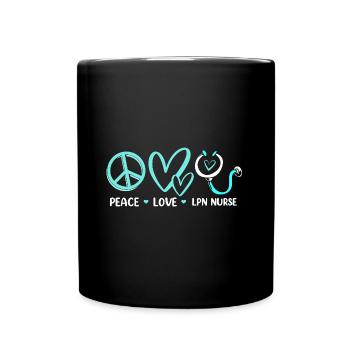 Nurse Nurse Nurse - Full Colour Mug - black - Front
