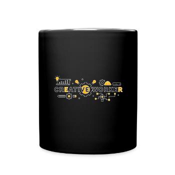 Creative Worker - Mug uni - noir - Devant