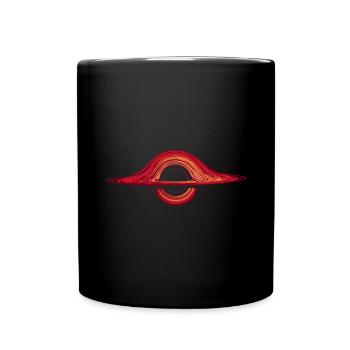 Black hole physics - Full Colour Mug - black - Front