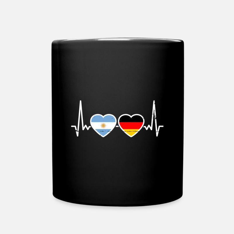 Argentine Allemagne Allemand argentin - Mug uni - noir
