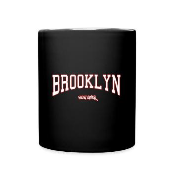 Brooklyn - New York - Tasse einfarbig - Schwarz - Vorne