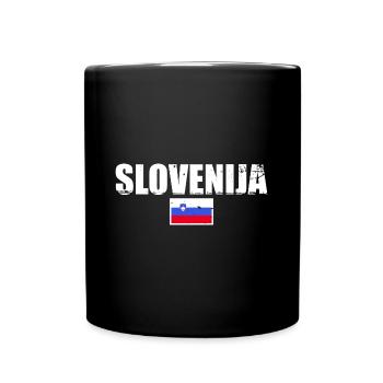 Slovénie Drapeau slovène Drapeau slovène Slovène - Mug uni - noir - Devant