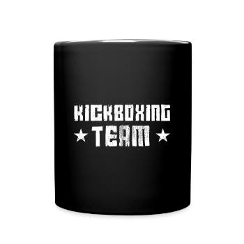 Équipe de kickboxing - Mug uni - noir - Devant