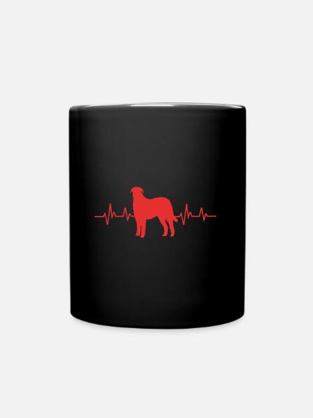 Lévrier irlandais - Mug uni - noir