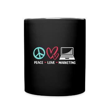Marketing Manager - Full Colour Mug - black - Front