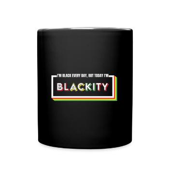 I’m Blackity Black African American Juneteenth - Mug uni - noir - Devant
