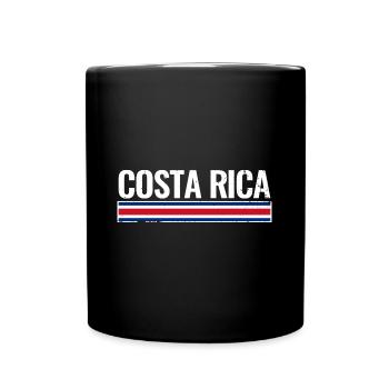 Costa Rica Costa Rican Flag Costa Ricans - Full Colour Mug - black - Front
