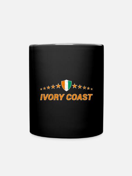 Côte d'Ivoire - Mug uni - noir
