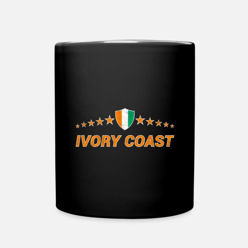 Côte d'Ivoire - Mug uni - noir