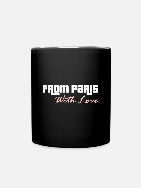 From Paris With Love - Mug uni - noir