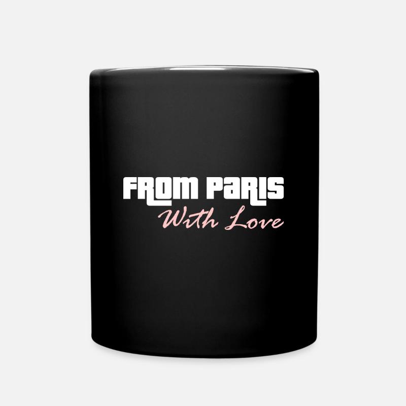 From Paris With Love - Mug uni - noir