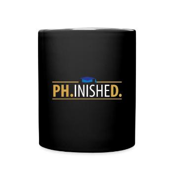 Doctor PHD - Full Colour Mug - black - Front