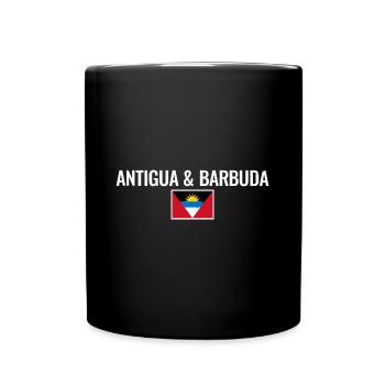 Antigua & Barbuda Drapeau Antiguan - Mug uni - noir - Devant