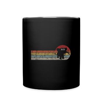 Eléphant éléphant pour enfants - Mug uni - noir - Devant