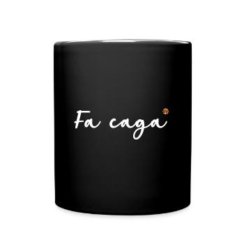 Catalan - Fa caga 2 – par OBV - Mug uni - noir - Devant