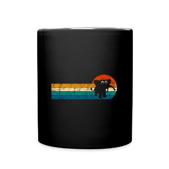 Eléphant éléphant pour enfants - Mug uni - noir - Devant