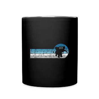 Eléphant éléphant pour enfants - Mug uni - noir - Devant
