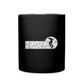 Skateboarder Skateboard Skater Skate Skateing - Mug uni - noir - Devant