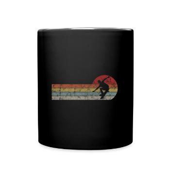 Skateboarder Skateboard Skater Skate Skateing - Mug uni - noir - Devant
