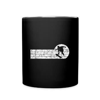 Skateboarder Skateboard Skater Skate Skateing - Mug uni - noir - Devant