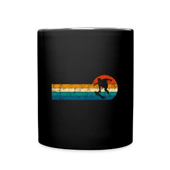 Skateboarder Skateboard Skater Skate Skateing - Mug uni - noir - Devant