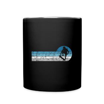 Skateboard Skateboarder Skater Skate Skateing - Full Colour Mug - black - Front