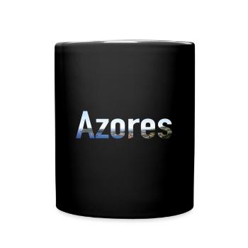 Entdecken Sie lebendige, von der Flagge der - Tasse einfarbig - Schwarz - Vorne