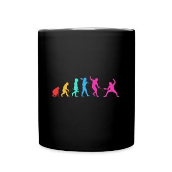 Fencing - Full Colour Mug - black - Front