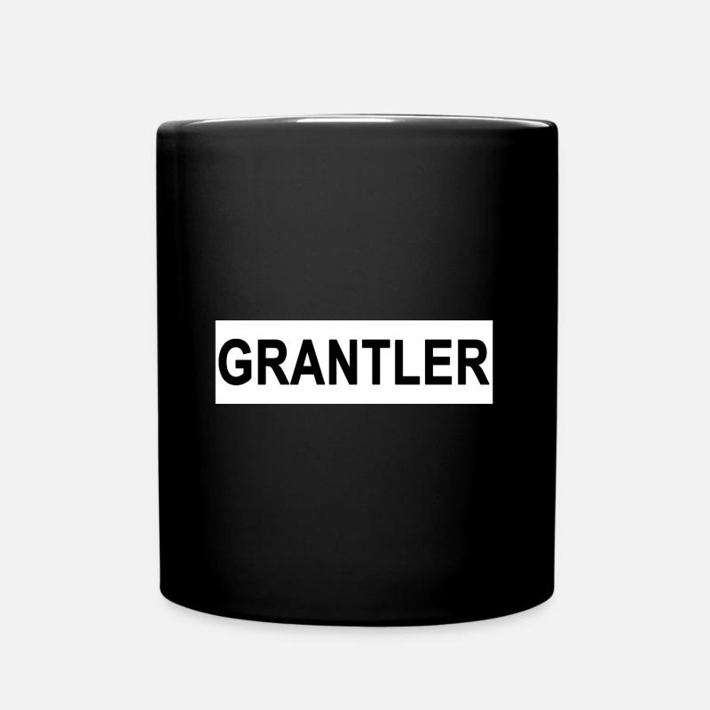 Grantler Bayrischer Ausdruck - Tasse einfarbig - Schwarz