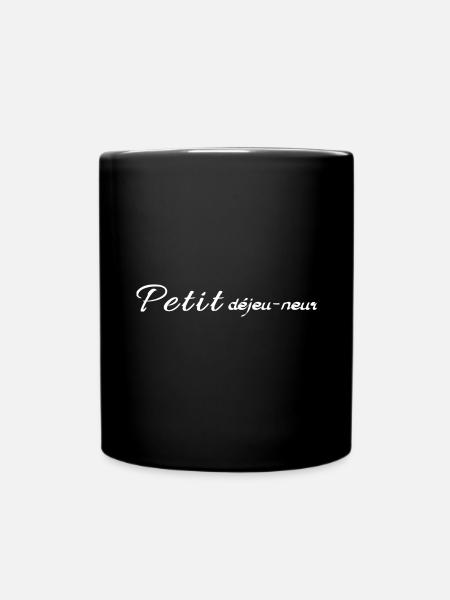 Petit dejeu neur - Mug uni - noir
