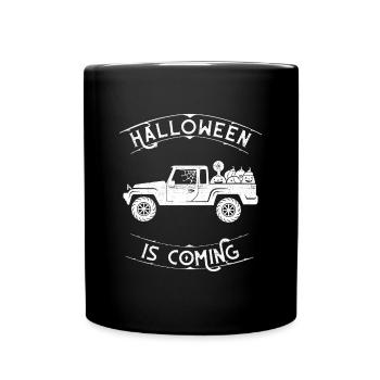 Halloween - Full Colour Mug - black - Front