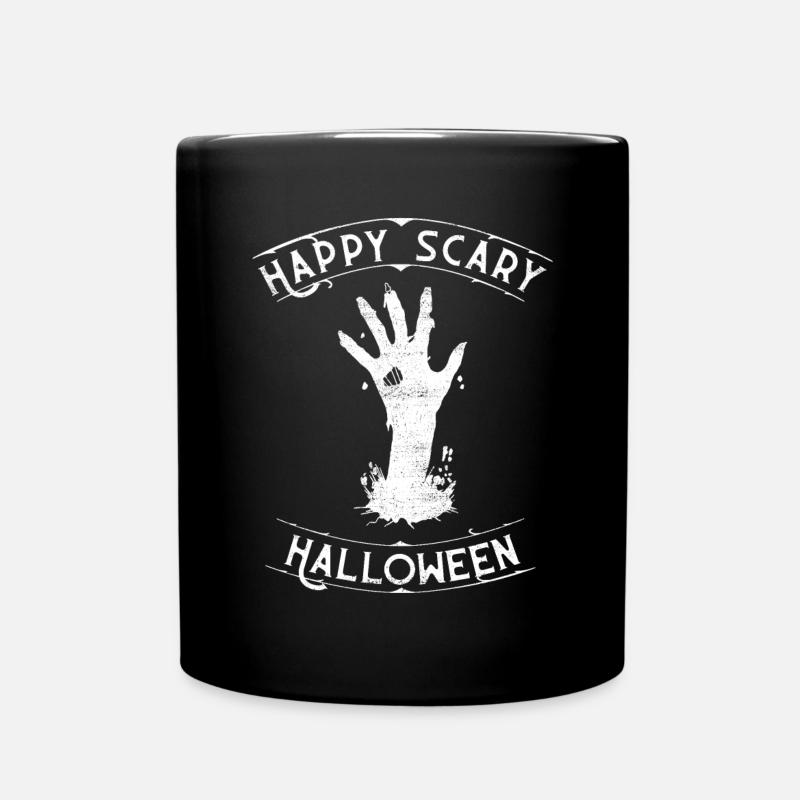 Halloween - Tasse einfarbig - Schwarz