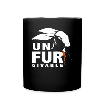 unFURgivable - Full Colour Mug - black - Front