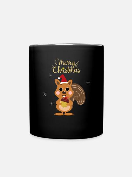 Écureuil écureuil - Mug uni - noir