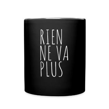 rien ne va plus - Full Colour Mug - black - Front