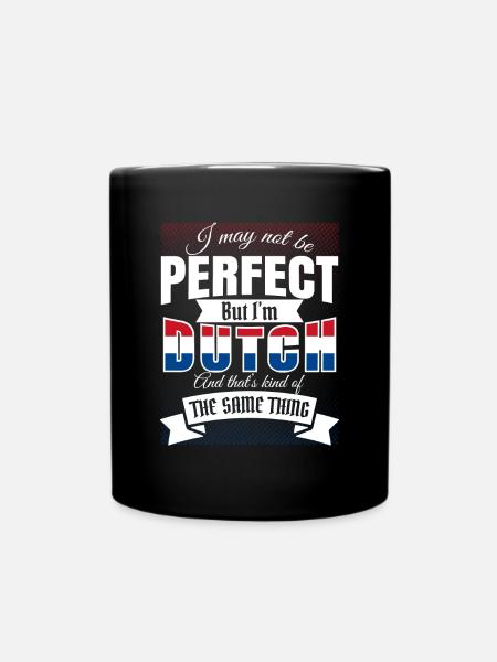 Hollande Pays-Bas Néerlandais Cadeau - Mug uni - noir