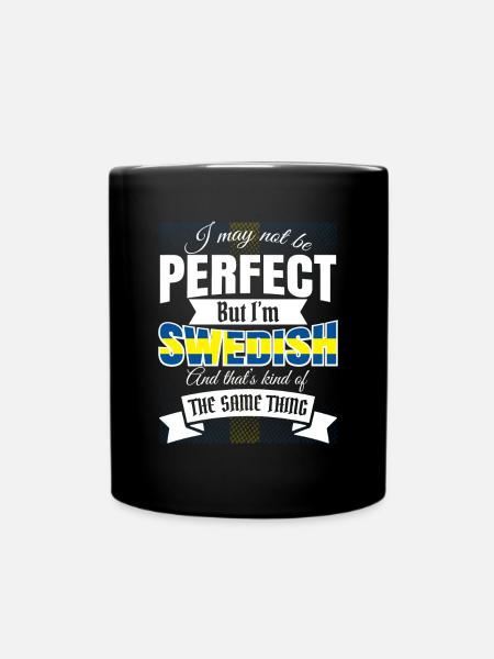 Suède suédois cadeau suédois drôle blague - Mug uni - noir