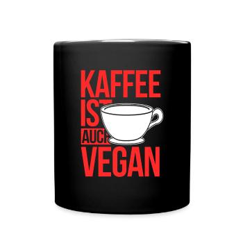 Perfect coffee drinker gift - Full Colour Mug - black - Front
