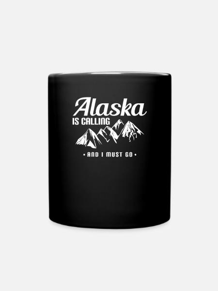 Alaska appelle - Mug uni - noir