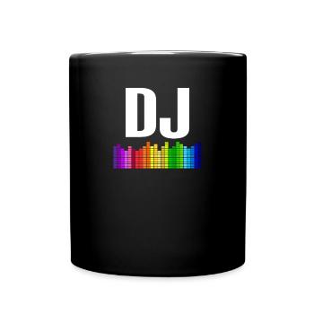 disc jockey - Full Colour Mug - black - Front