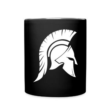 Conception spartiate - Mug uni - noir - Devant