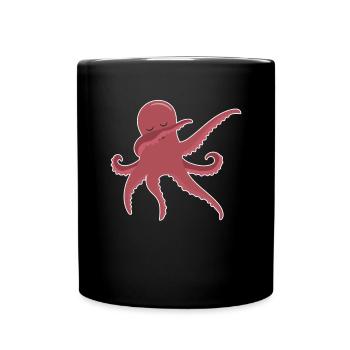 Dactylos Calmar Kraken Calmar Danse Poulpe - Mug uni - noir - Devant