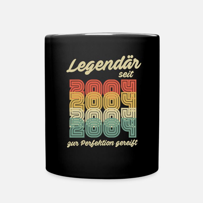 18ème anniversaire 18 ans Rétro Vintage - Mug uni - noir