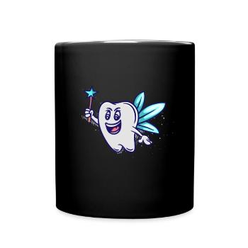 Fée des dents - Mug uni - noir - Devant