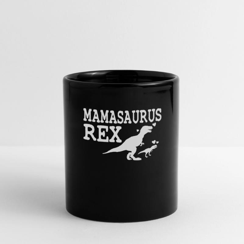 Mamasaurus Rex Mutter Muttertag Geschenk Tasse einfarbig