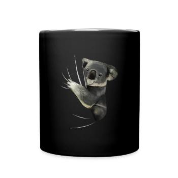 Koala Bear Koala Bear Koala Lover Gift - Full Colour Mug - black - Front