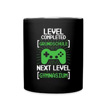 Primary School Enrolment Gymnasium 5th Grade Gaming - Full Colour Mug - black - Front