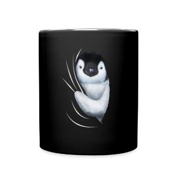 Cadeau d'amant de pingouin de pingouins de pingouin - Mug uni - noir - Devant