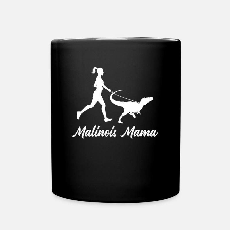 Malinois Schäferhund Mama - Tasse einfarbig - Schwarz