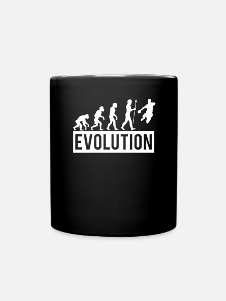 Handball Evolution Ballsport Handballer - Mug uni - noir